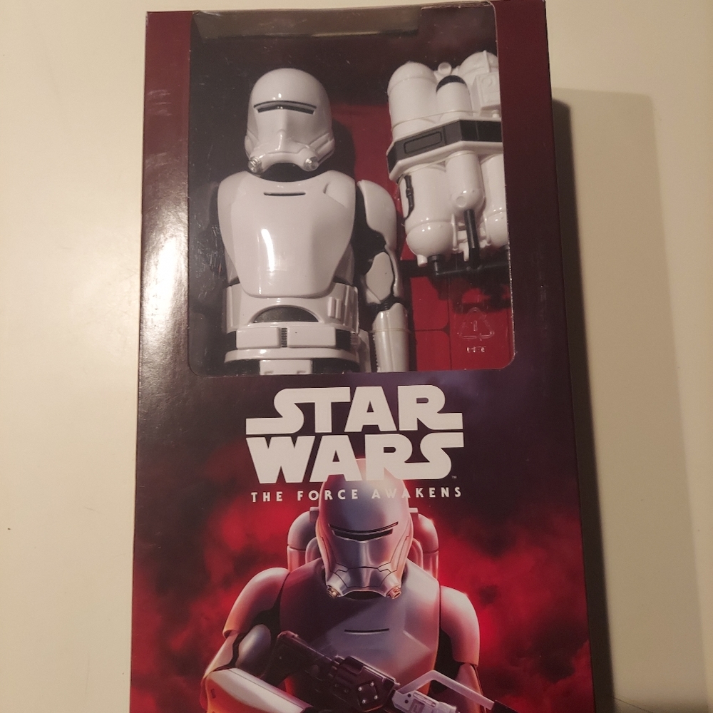Disney Hasbro Star Wars The Force Awakens 12 inch First Order Flametroop…